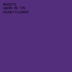 #522E7D - Honey Flower Color Image