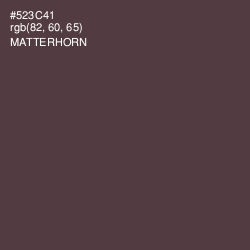 #523C41 - Matterhorn Color Image