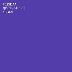 #523DAA - Gigas Color Image