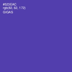 #523EAC - Gigas Color Image