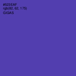 #523EAF - Gigas Color Image