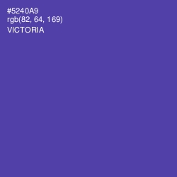 #5240A9 - Victoria Color Image