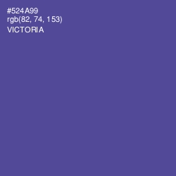 #524A99 - Victoria Color Image