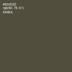 #524E3D - Kabul Color Image