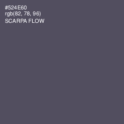 #524E60 - Scarpa Flow Color Image