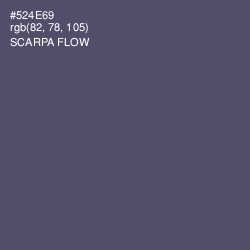 #524E69 - Scarpa Flow Color Image
