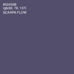 #524E6B - Scarpa Flow Color Image