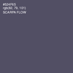 #524F65 - Scarpa Flow Color Image