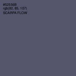 #52556B - Scarpa Flow Color Image