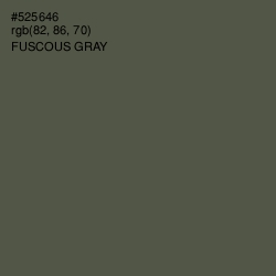 #525646 - Fuscous Gray Color Image