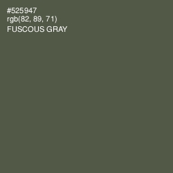 #525947 - Fuscous Gray Color Image
