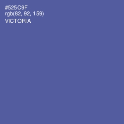 #525C9F - Victoria Color Image