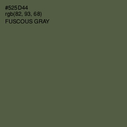 #525D44 - Fuscous Gray Color Image