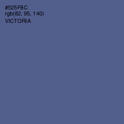 #525F8C - Victoria Color Image