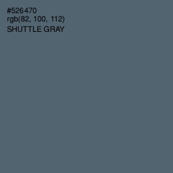 #526470 - Shuttle Gray Color Image