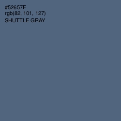 #52657F - Shuttle Gray Color Image