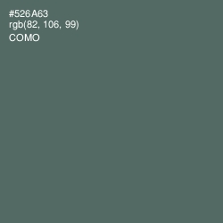 #526A63 - Como Color Image