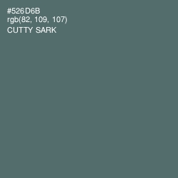 #526D6B - Cutty Sark Color Image