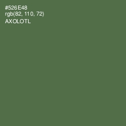 #526E48 - Axolotl Color Image