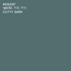 #526E6F - Cutty Sark Color Image