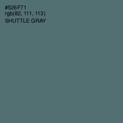 #526F71 - Shuttle Gray Color Image