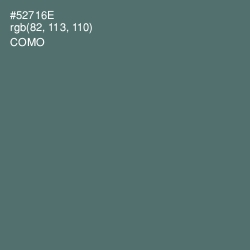 #52716E - Como Color Image