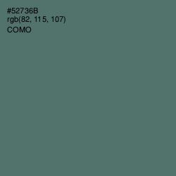 #52736B - Como Color Image