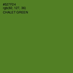 #527F24 - Chalet Green Color Image