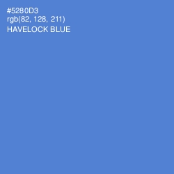 #5280D3 - Havelock Blue Color Image