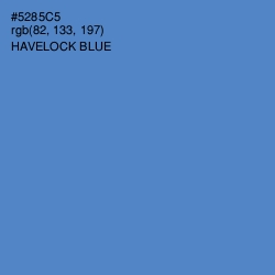 #5285C5 - Havelock Blue Color Image