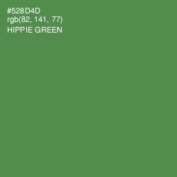 #528D4D - Hippie Green Color Image