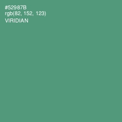 #52987B - Viridian Color Image