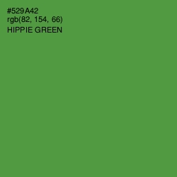 #529A42 - Hippie Green Color Image