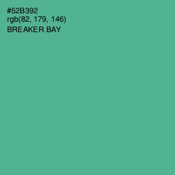 #52B392 - Breaker Bay Color Image