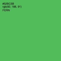 #52BC5B - Fern Color Image