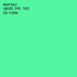 #52F5A2 - De York Color Image