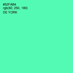 #52FAB4 - De York Color Image