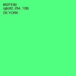 #52FE80 - De York Color Image