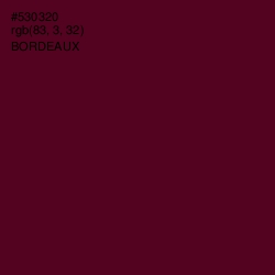 #530320 - Bordeaux Color Image