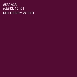 #530A33 - Mulberry Wood Color Image