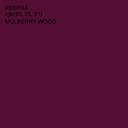 #530F33 - Mulberry Wood Color Image