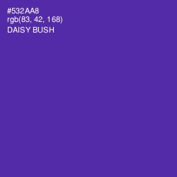 #532AA8 - Daisy Bush Color Image