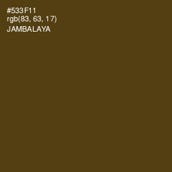 #533F11 - Jambalaya Color Image