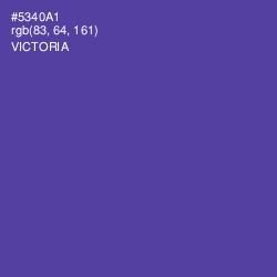 #5340A1 - Victoria Color Image