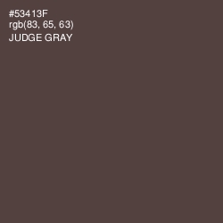 #53413F - Judge Gray Color Image