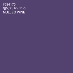 #534170 - Mulled Wine Color Image
