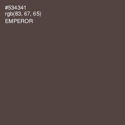 #534341 - Emperor Color Image