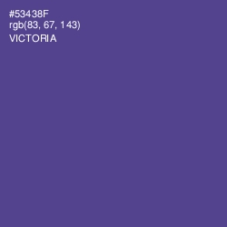 #53438F - Victoria Color Image