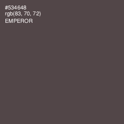 #534648 - Emperor Color Image