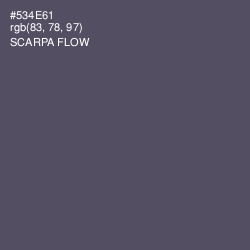 #534E61 - Scarpa Flow Color Image